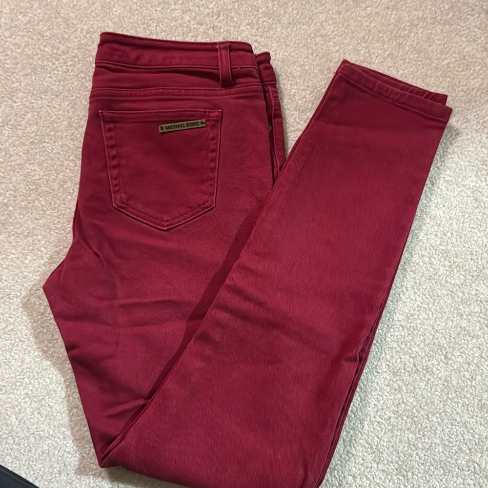 MK red jeans - super soft